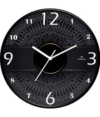 IIK COLLECTION - Circular Analog Wall Clock