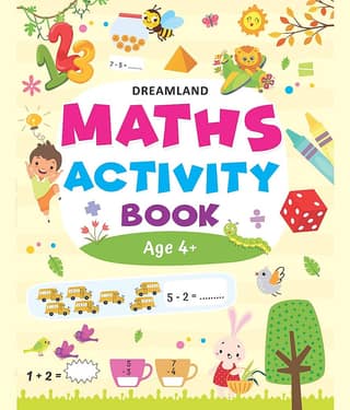 Maths Activity Book Age 4+