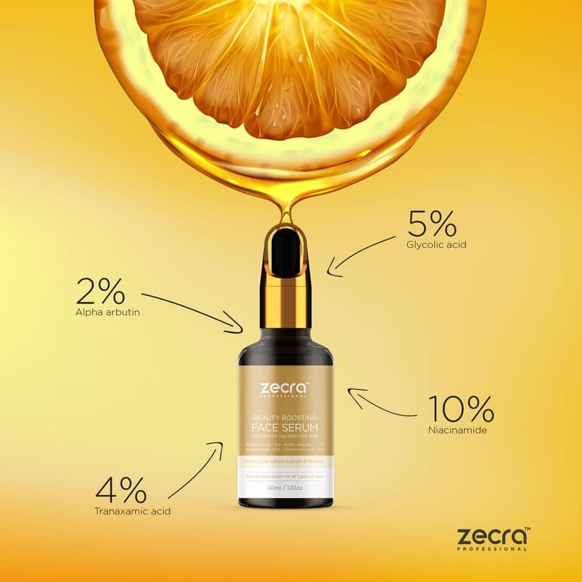 Zecra beauty boosting face serum view 3