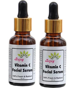 BEJOY Vitamin C Brightening Face Serum Face Pack 60 ml Pack of 2