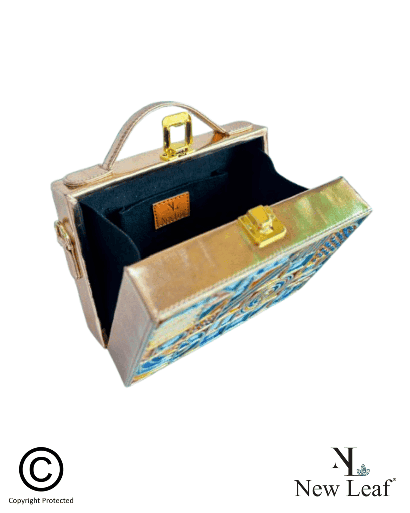 Opulent Aura Lippan Art Box Bag view 5