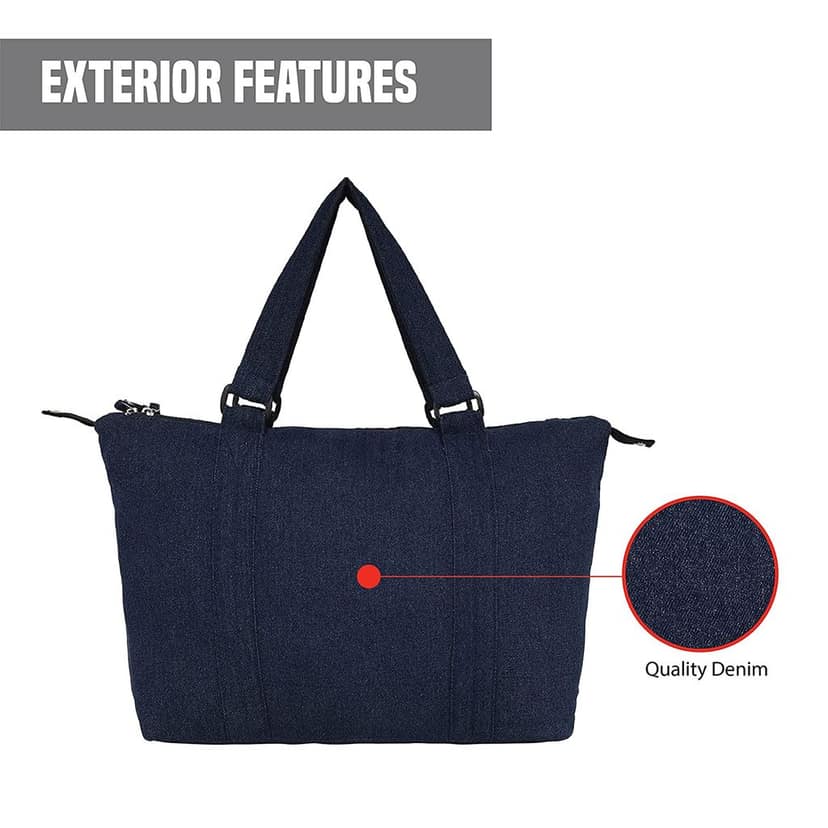 The Purani Jeans College Bags For Girls Stylish School Tuition Backpacks For Women Men New Denim Fashion Ladies Handbag Multipocket With Adjustable Strap. view 3