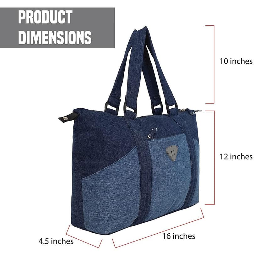 The Purani Jeans College Bags For Girls Stylish School Tuition Backpacks For Women Men New Denim Fashion Ladies Handbag Multipocket With Adjustable Strap. view 5