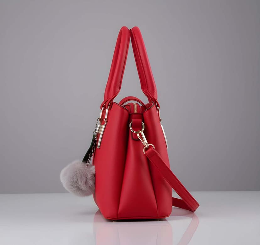 Latest Elegant Women Faux Leather Handbag | Fashionable Shoulder & Tote Bag | Durable Everyday Purse for Office, Party & Travel view 2