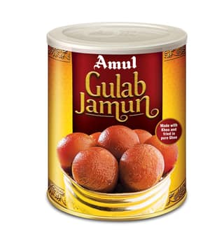 Amul Gulab Jamun, 1 Kg, Can