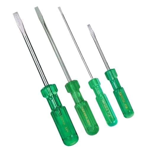 TAPARIA, 4 PC SCREWDRIVERS SET, (712, 713, 923, 924), 4 x FLAT SCREWDRIVERS. Used for Industrial application, DIY, Electrical, Carpentary, Plumbing, Professional and Home use. view 2