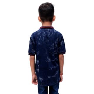 Collered T-Shirt For Baby Boy, Half Sleeves CAsual T-Shirt view 2