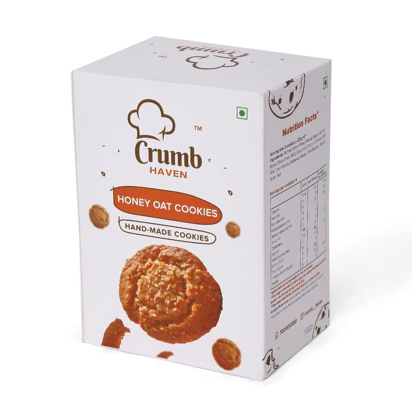 Honey Oat Cookies (pack of 5)