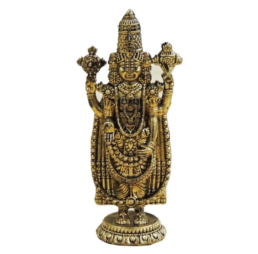 Mini Brass Balaji, Height : 3.5 Inch (BSMAS1921 C) view 2