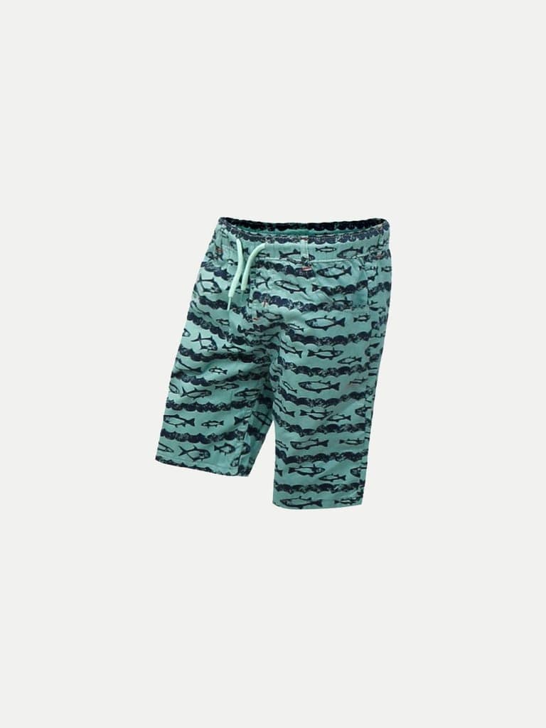 Boys Green Fishery Shorts view 2