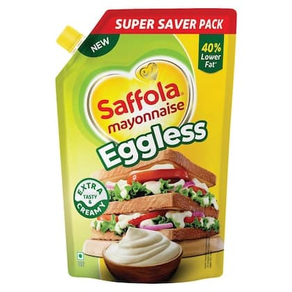 Saffola Eggless Mayonnaise With Milk Cream (Super Saver Pack) 700 g