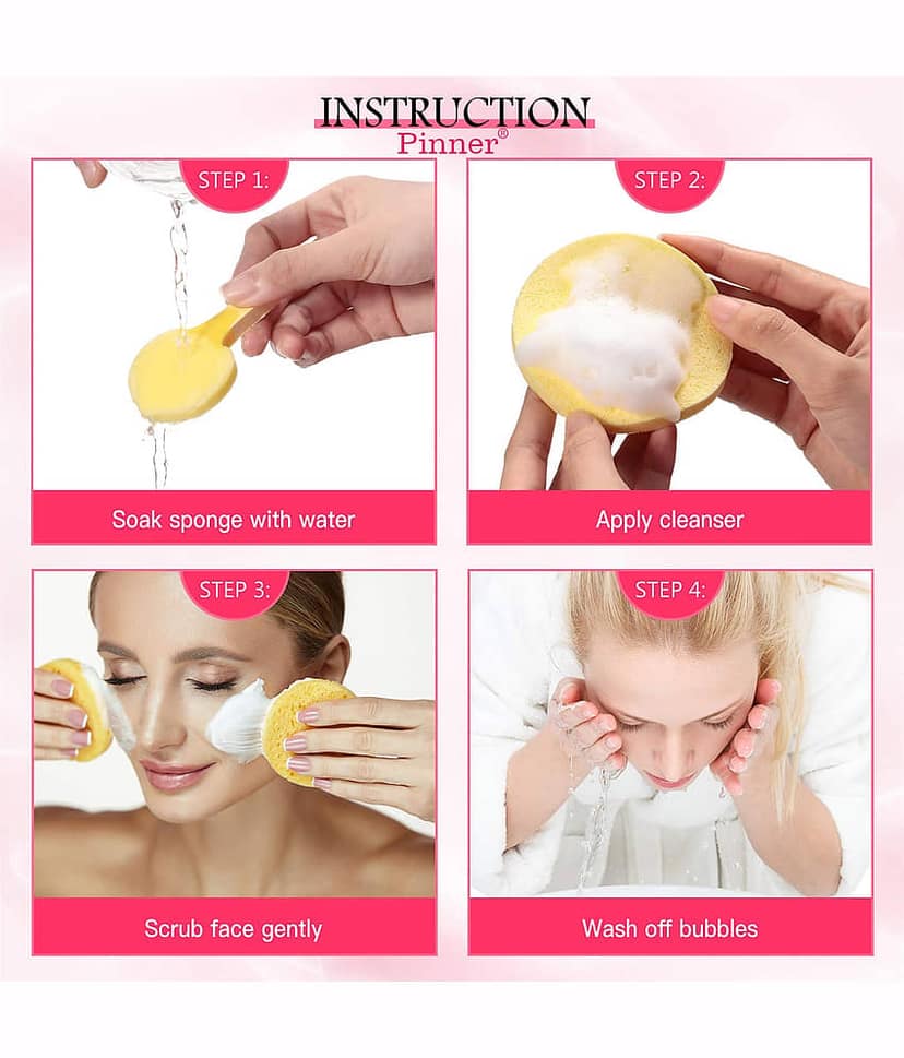 Pinner Multi color Makeup Sponge Set (Pack of 4) view 2