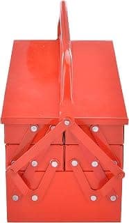 Izom ATC - MTB - 17/5 17-Inch 5 Tray Cantilever Toolbox (Red, Matte Finish)