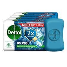 DETTOL ICY COOL SOAP 100GM X 5N