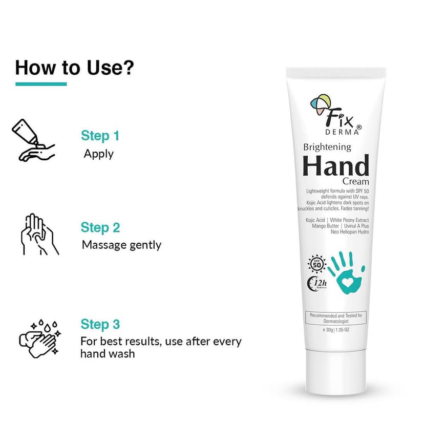 Fixderma Brightening Hand Cream view 6