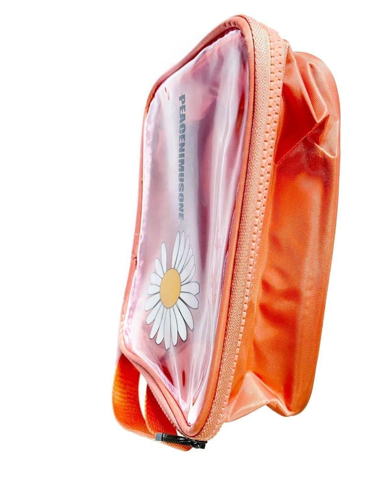 GOKULAM Makeup Travel Bag Organizer for Women and Girl Cute Cosmetic Storage Train Case Portable Large Capacity Random Color(1 pc) view 7