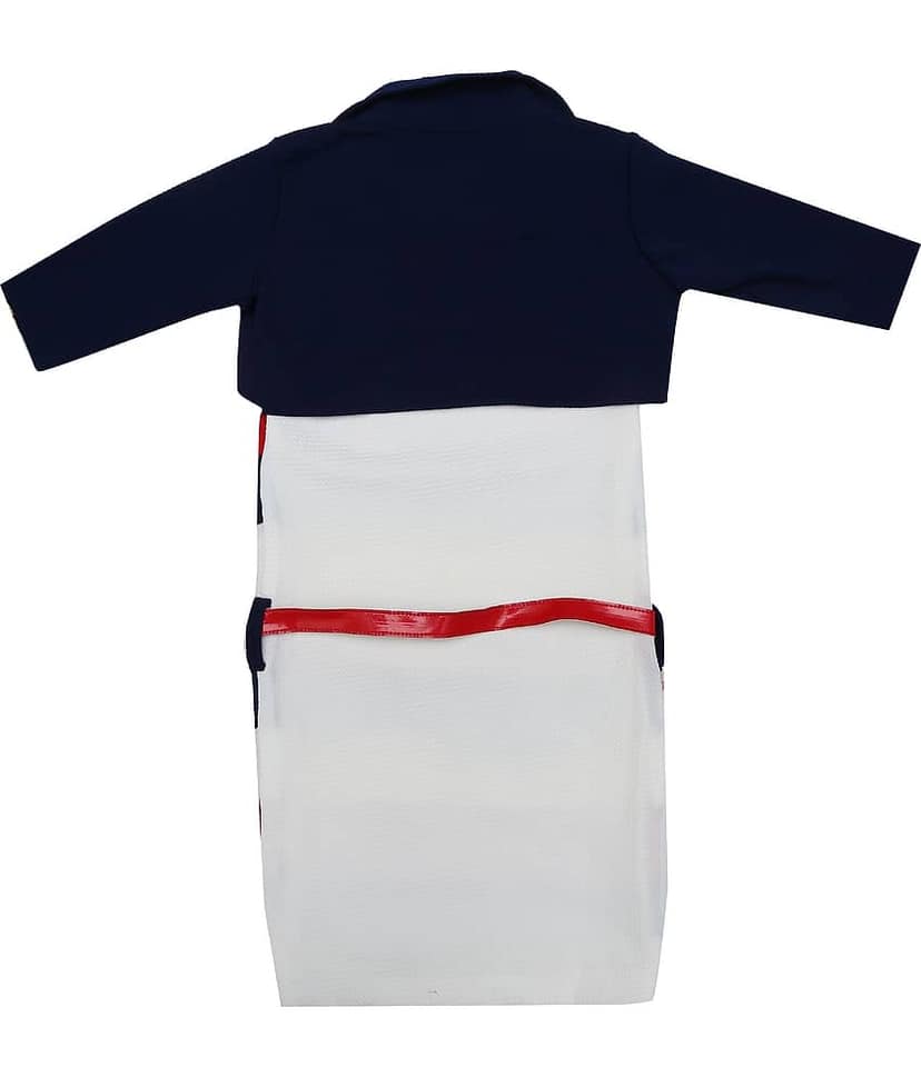 Zadmus Blended Shift Dress For Girls ( , Blue ) view 2