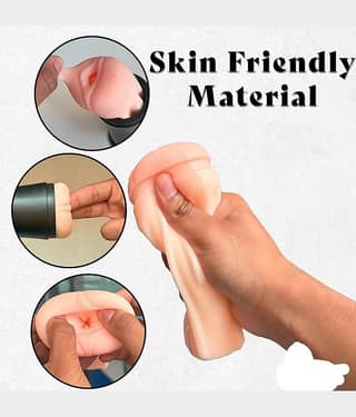 KAMAHOUSE 7 FREQUENCY VIBRATION HANDS FREE 3D TIGHT VAGINA PUSSY CUP ENJOY REAL PARTNER SEX (LOW PRICE SEX TOYS)