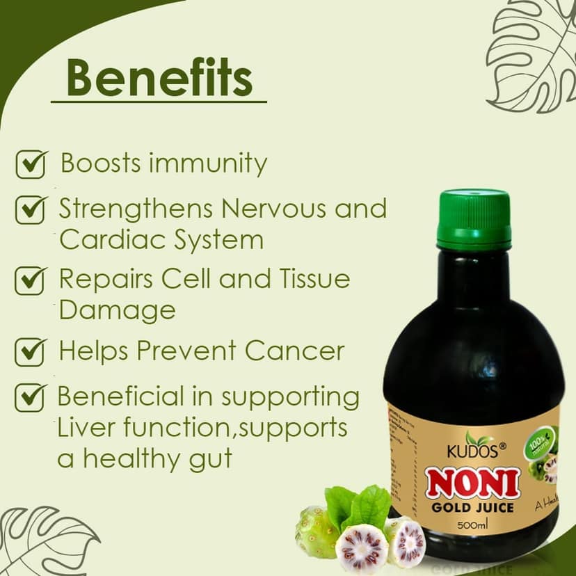 Kudos Noni Gold Juice - 1000ml view 5