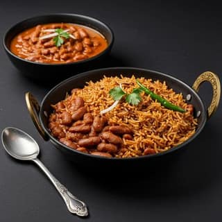 Rajma with Jeera Rice