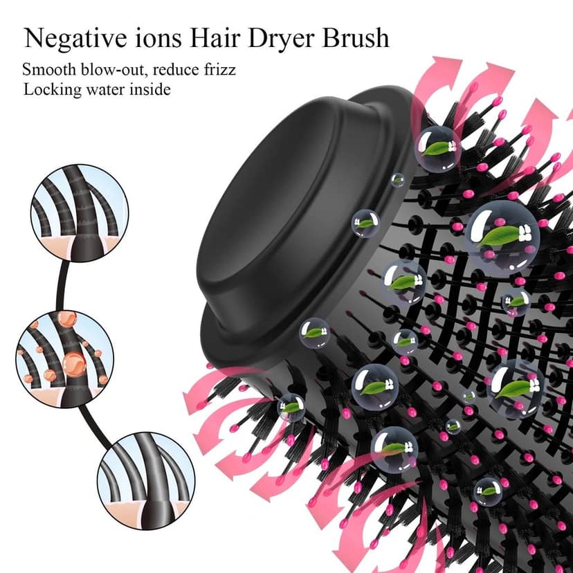 Trendzie Care Multi-Function 4 in 1 Hair Styler,Dryer,Straightener & Curler Comb view 3