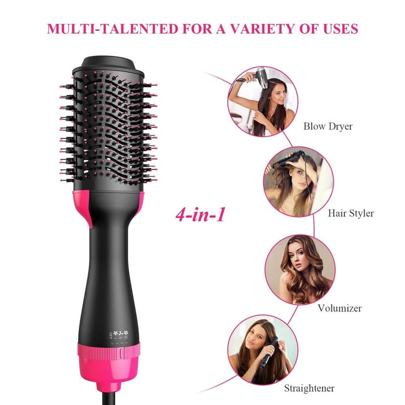 Trendzie Care Multi-Function 4 in 1 Hair Styler,Dryer,Straightener & Curler Comb view 5