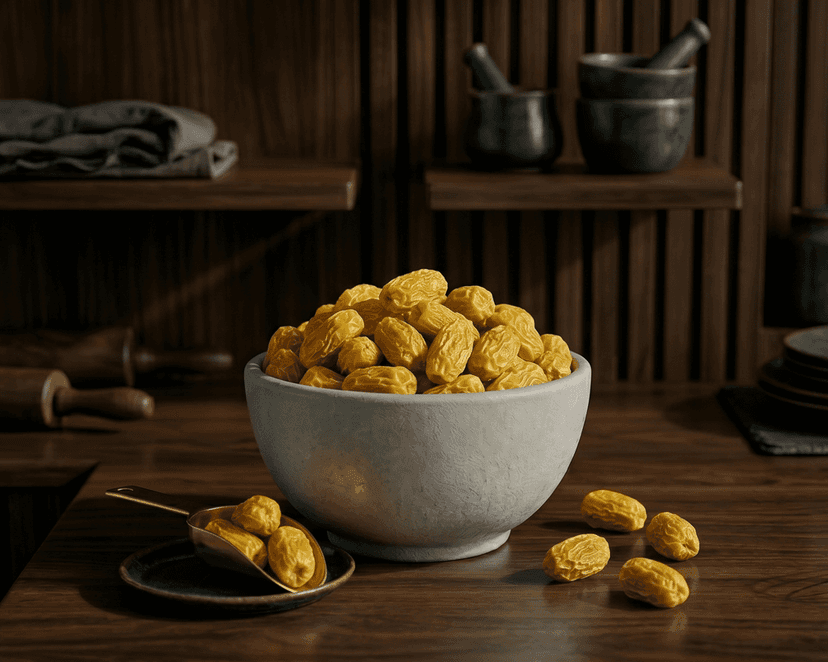 ODM Masala Peela Chuwara (Yellow Dried Dates) - Mildly Sweet