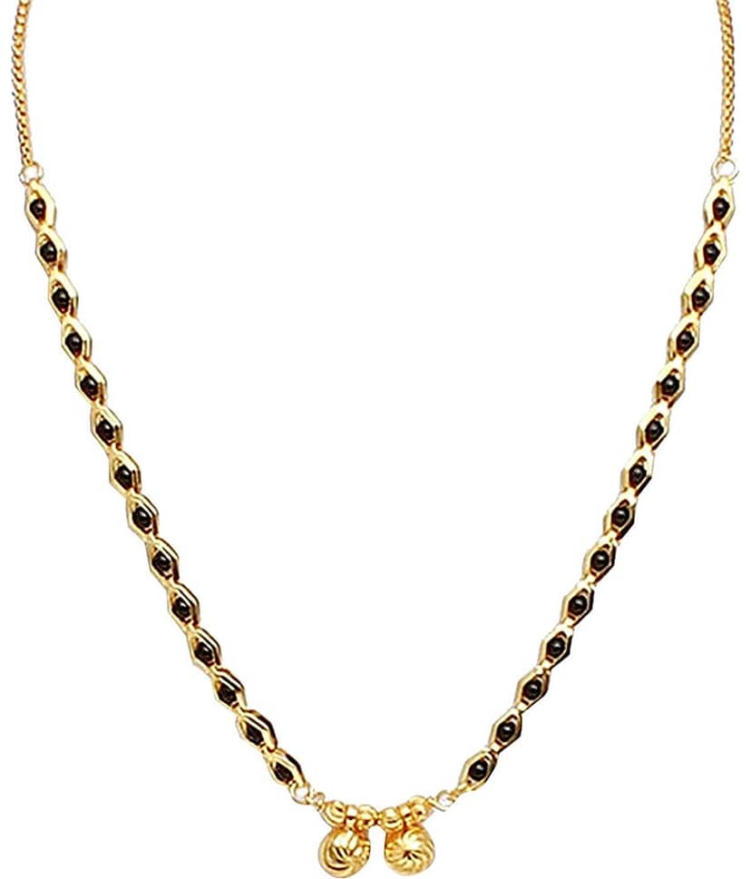 KRIMO - Golden Mangalsutra ( Pack of 1 ) view 2