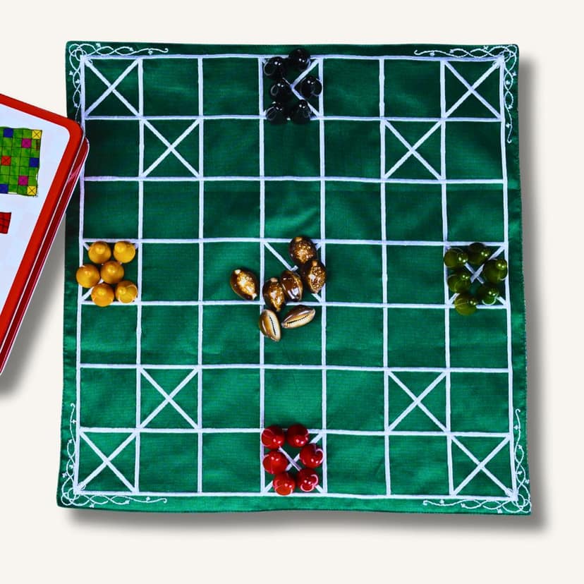 Chowka Bara 7 Houses Board Game