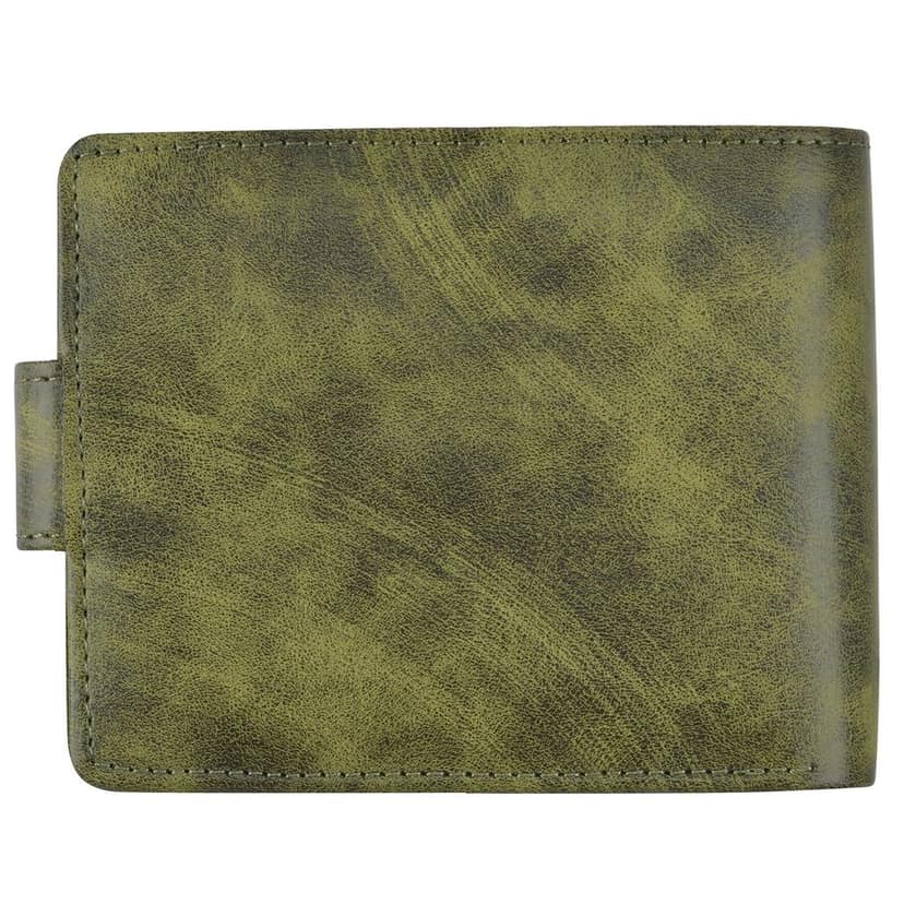 Removable Card Holder Bi-Fold Premium Faux Leather 7 ATM Card Slots Wallet for Men-B view 3