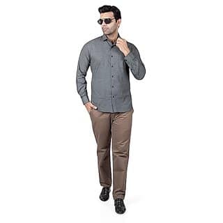 DUKUL Men'ss Printed Cotton Shirt Full Sleeve Regular Fit | Perfect for Formal & Casual Wear