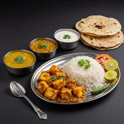 Tadka Paneer Meal