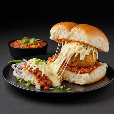Cheese Vada Pav