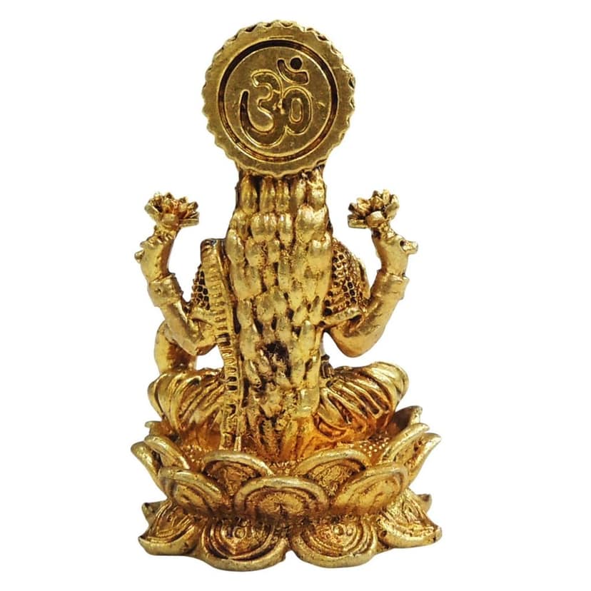 Brass Laxmi Ji Statue for Home Mandir & Diwali, Height : 2.5 Inch (BSMAS1895 L) view 3