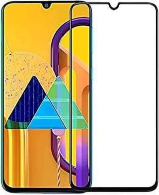PLUGTECH Advanced Tempered Glass With Anti-Explosion 9H Hardness Edge-To-Edge Coverage Screen Guard for SAMSUNG A30S