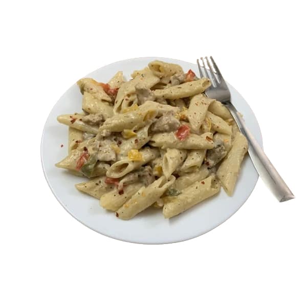 White Sauce Chicken Pasta