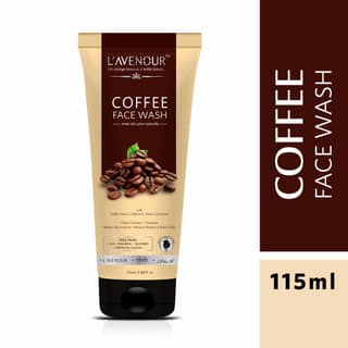L'avenour Coffee Face Wash for Deep Cleansing, Reduce Redness and Dark Circles - 115ml