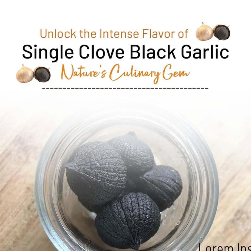 Mountain Bawarchi Black Garlic Single Clove - 100 Grams | Solo Black Garlic Peeled | Black Ek Kali Lehsun view 5