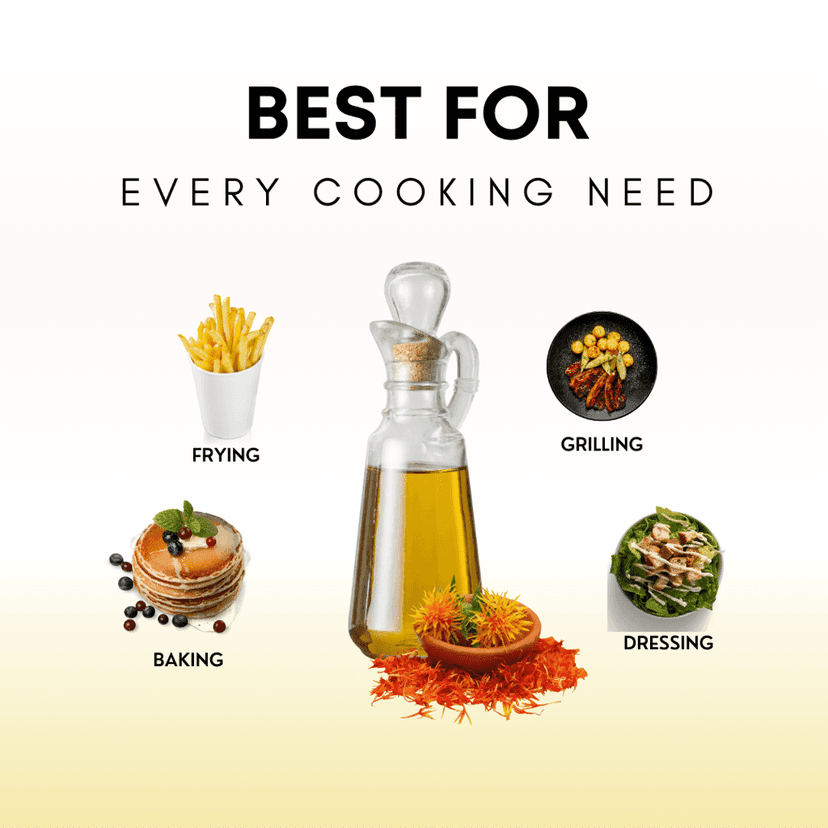 Shreekrishna Cold / Wood Pressed Organic Safflower(Kardai) Oil 5 Litre (100% Safflower Oil | Kacchi Ghani / Chekku) view 5