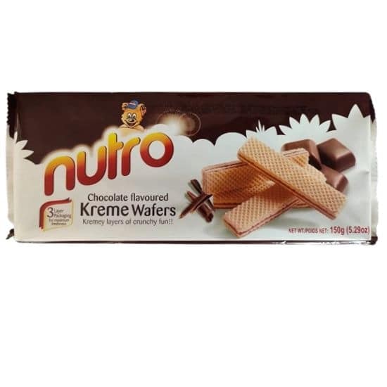 Chocolate Flavoured Cream Wafers-150g