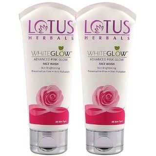 Lotus Herbals Whiteglow Advanced Pink Glow Face Mask Preservative Free Suitable For All Skin Types 100g(Pack Of 2)