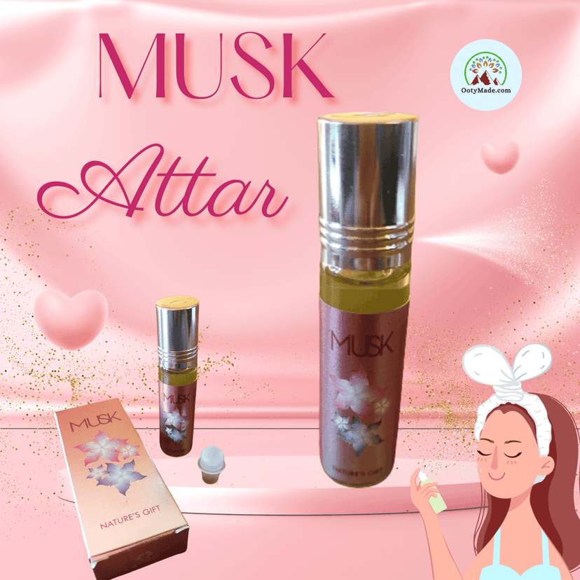OotyMade Musk Attar Roll-On 8ml