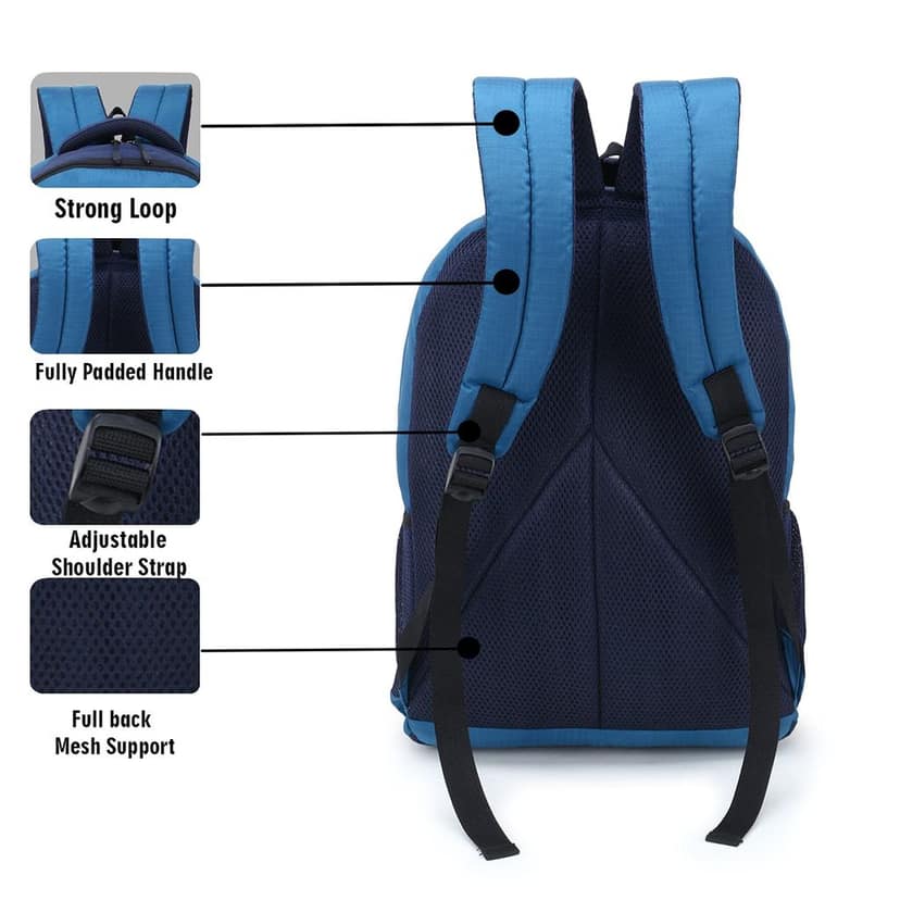 LOOKMUSTER 30 L Casual Waterproof Laptop Backpack/Office Bag/School Bag/College Bag/Business Bag/Unisex Travel Backpack view 2