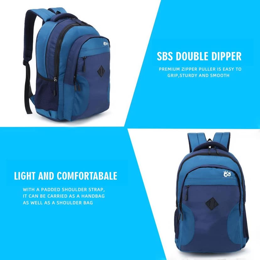 LOOKMUSTER 30 L Casual Waterproof Laptop Backpack/Office Bag/School Bag/College Bag/Business Bag/Unisex Travel Backpack view 5