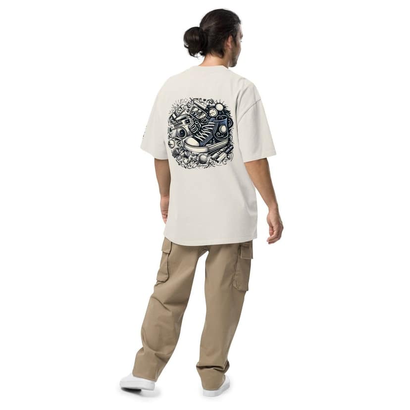 Embrace Timeless Style with the Oversized Faded T-Shirt view 2