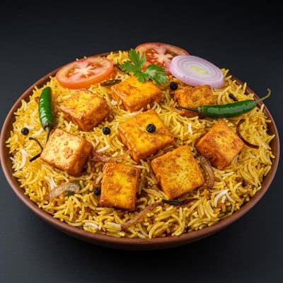 Paneer Dum Biriyani