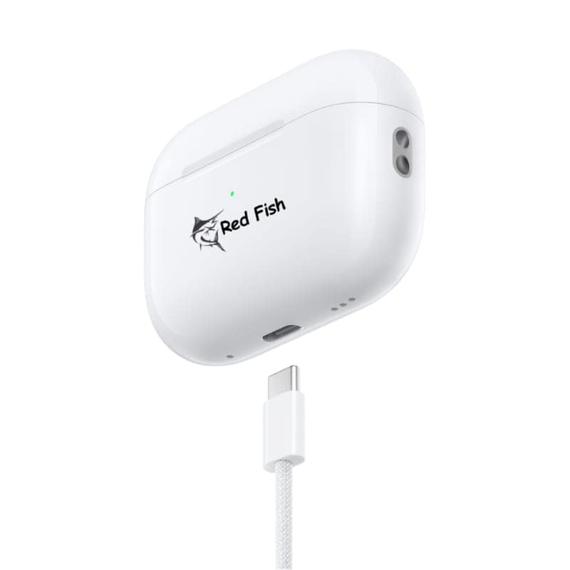 Red Fish Xtrem Airpods Pro 2 Deep Bass Earbuds,40H Playtime with Bluetooth 5.3 Headphone view 7