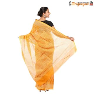 HANDLOOM CHANDERI SILK SAREE WITH BLOUSE (SKU - 1SCZ01250522, SAREE - 1252)