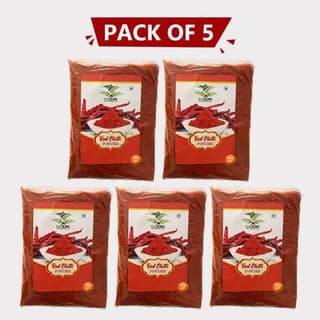 Red Chilli Powder (Pack of 5)