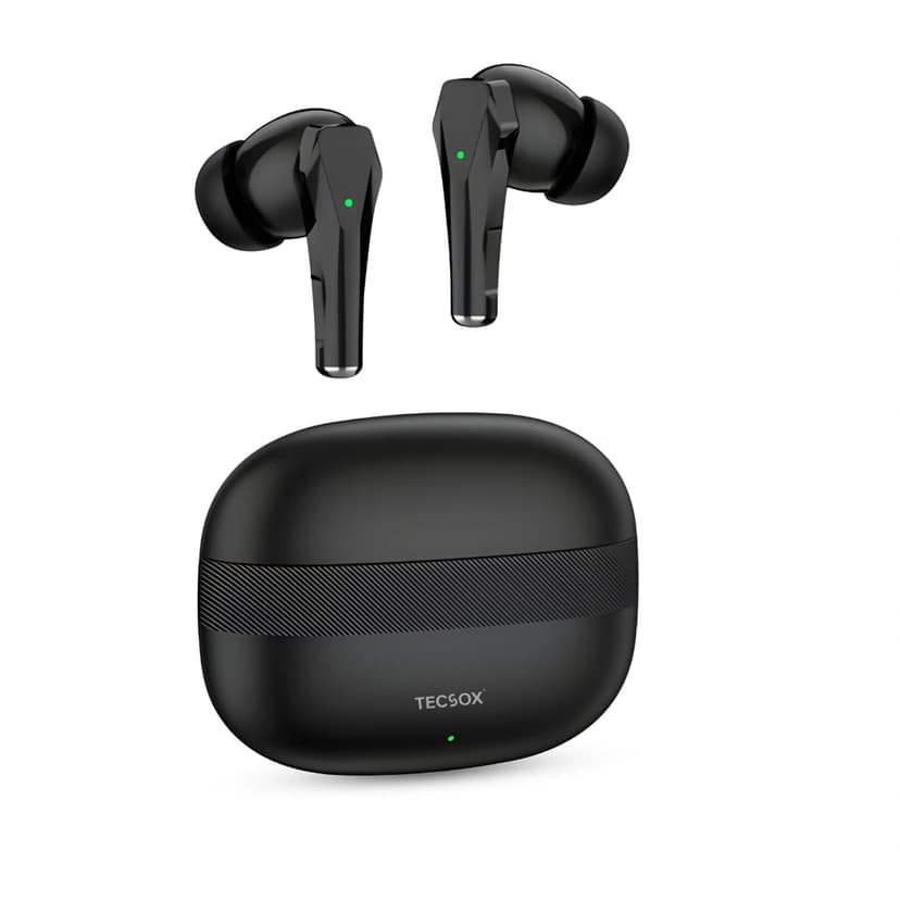 TecSox Ranger 311 Wireless Earbud With Deep Bass & Comfortable Fit | IPX Water Resistant TecSox Ranger 311 Wireless Earbud With Deep Bass & Comfortable Fit | IPX Water Resistant - White view 2